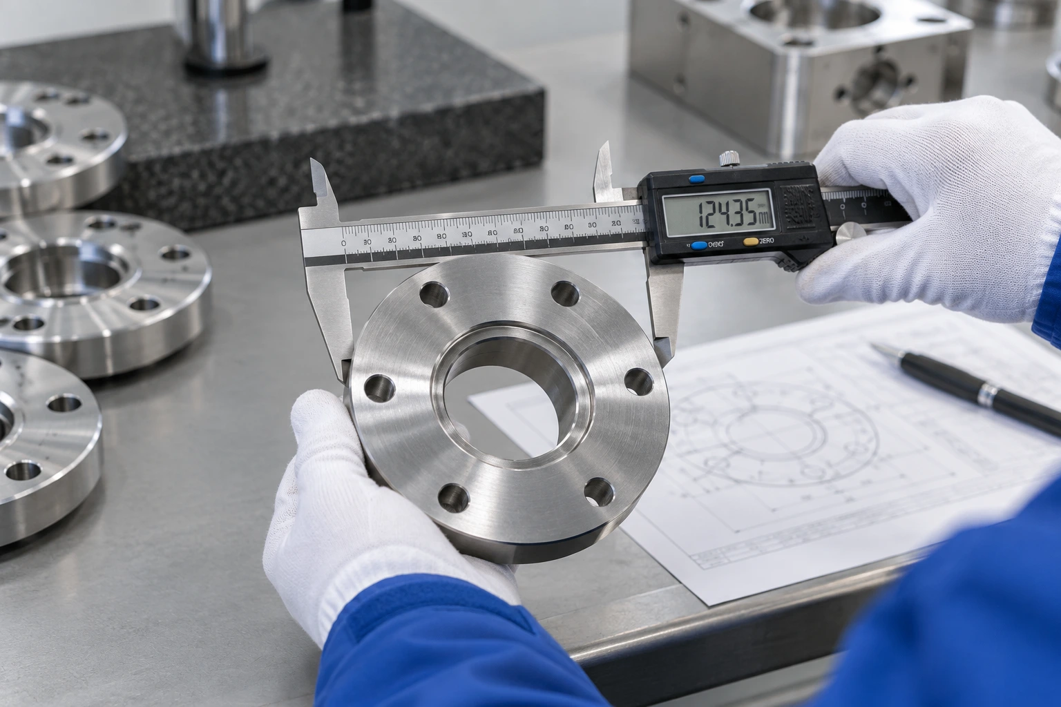 Component inspection detail