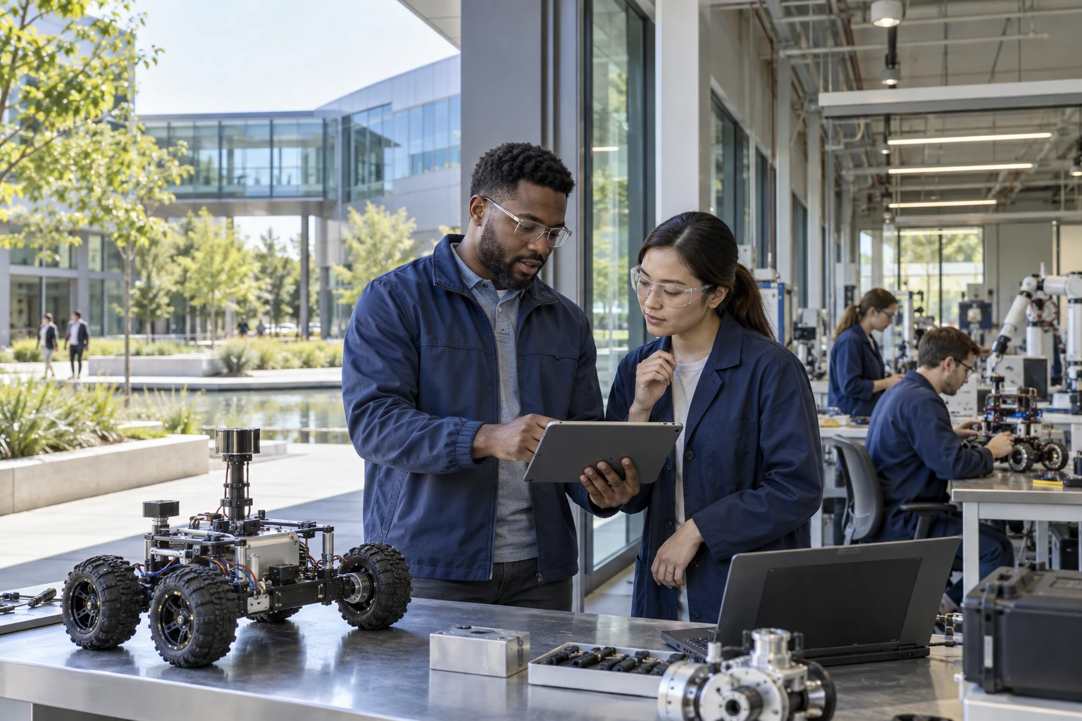 Concept of applied research collaboration at a modern engineering campus